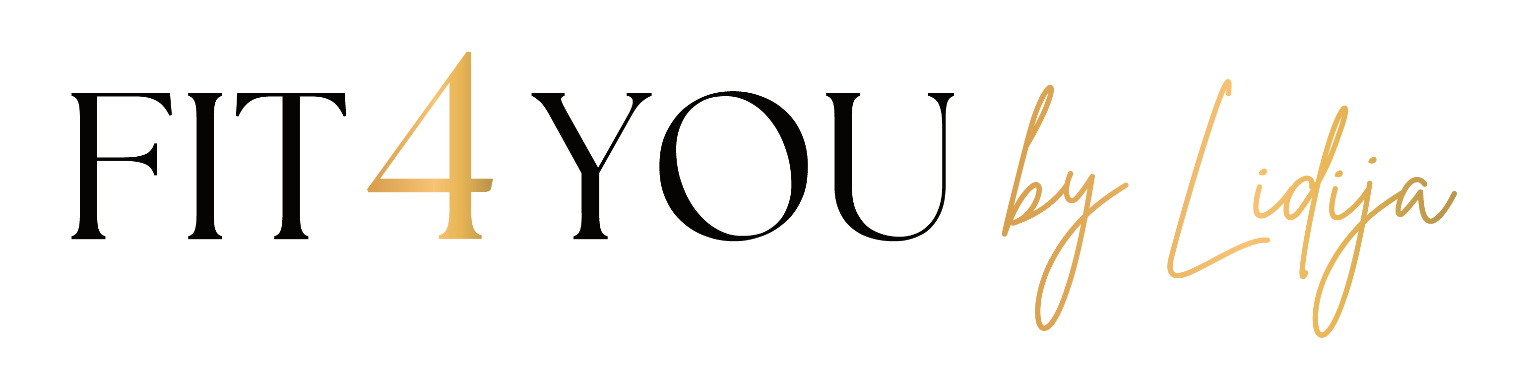 FIT4YOU by Lidija Logo